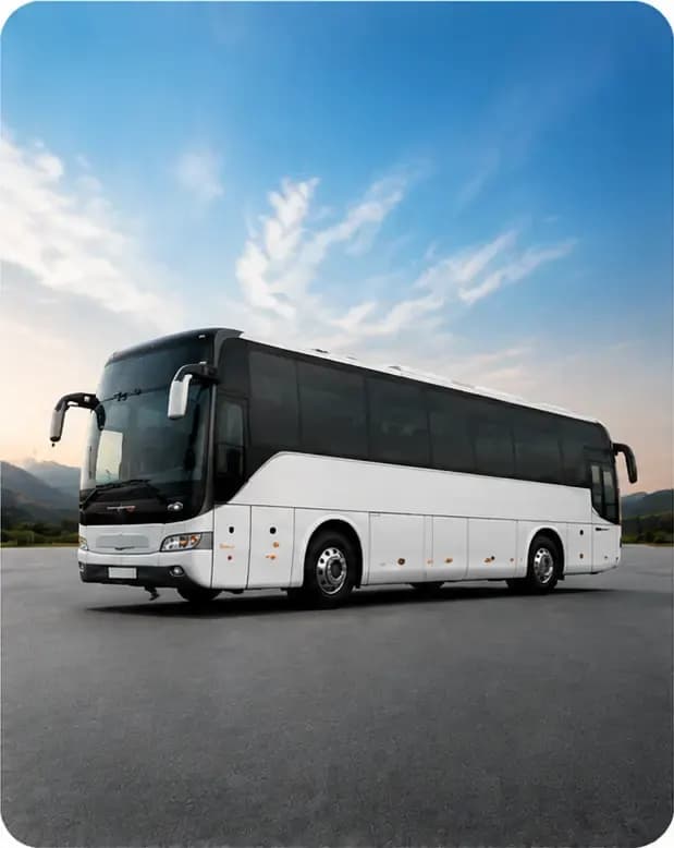 Fly&Joy coach on an intercity route