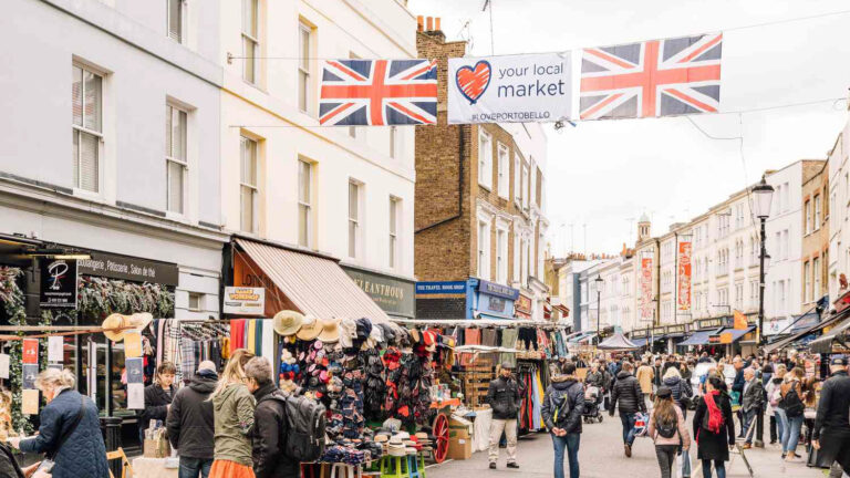 Portobello Road Market:  де історія оживає